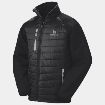 Contrast Padded Softshell Jacket Thumbnail